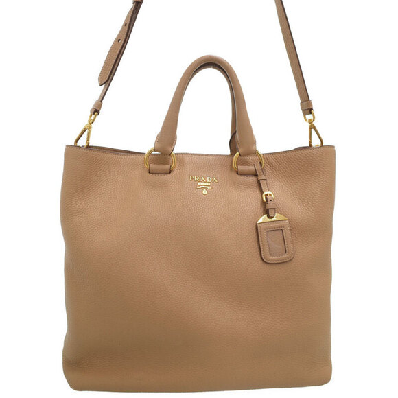 Prada Leather Tote Bag - Picture 1 of 9